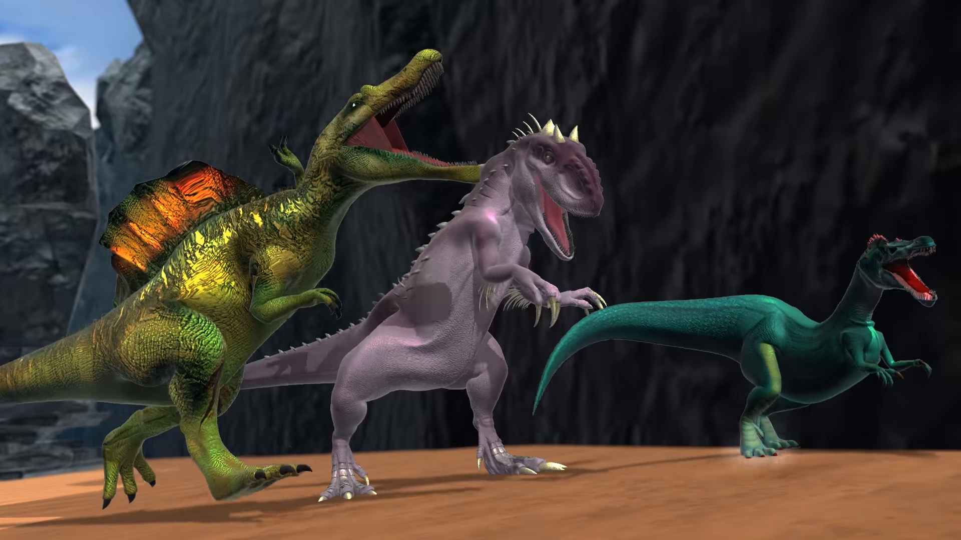 Spinosaurus And Baryonyx Vs Indominus Rex And Indoraptor Dinosaurs Battle World Championship Wiki Fandom