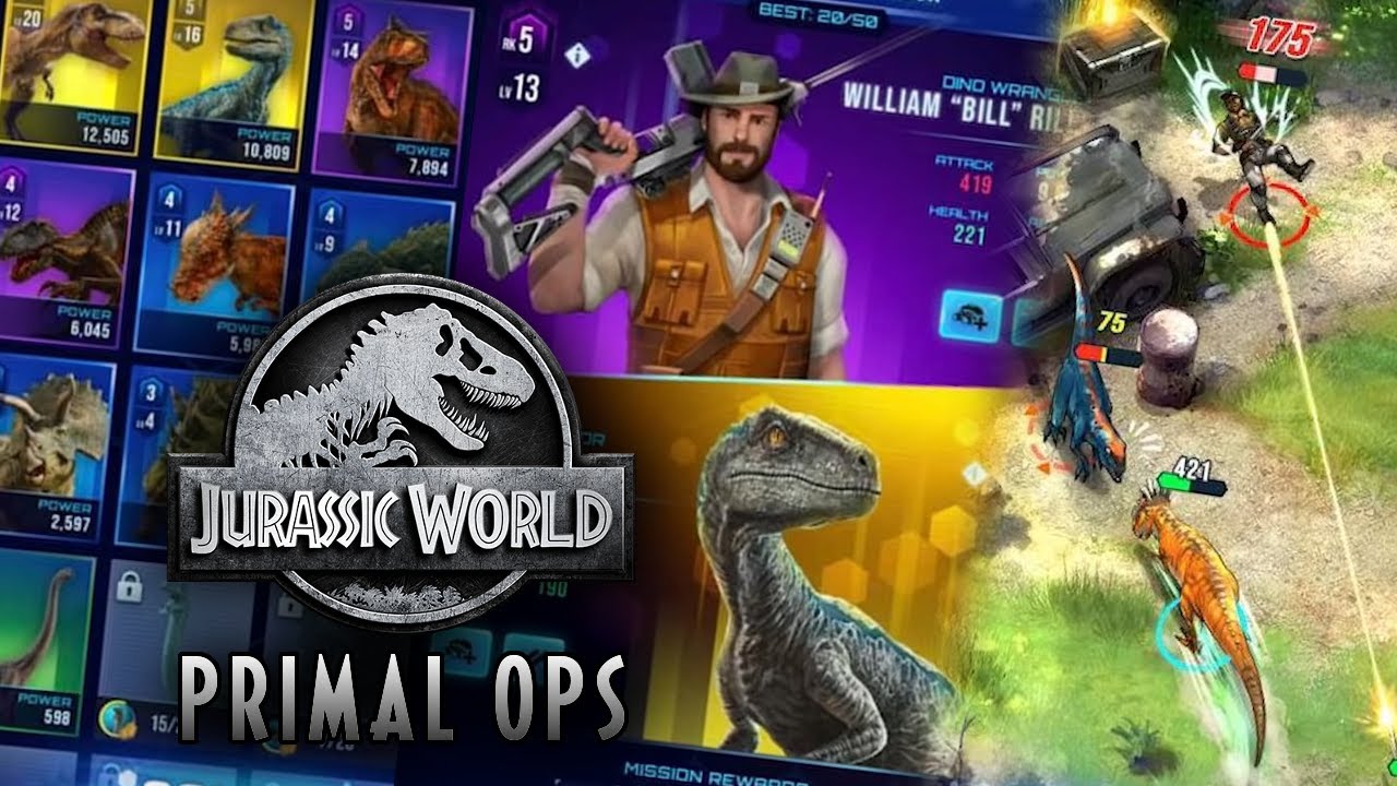 Jurassic World Primal Ops já está disponível para mobile – Pizza Fria