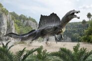 Spinosaurus sprinting