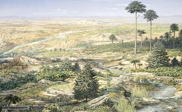 triassic period landscape