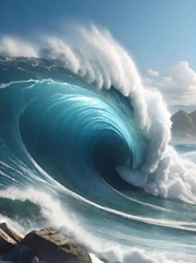 In the Late Devonian, comets repeatedly fell on Earth, causing tsunamis. Several significant sea level rises may have been associated with these impacts.