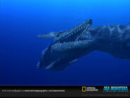 Tylosaurus fight-sw