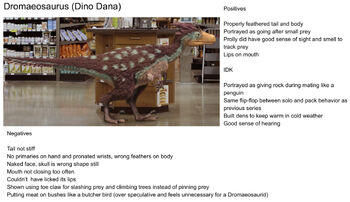 DinoDana DromaeoProfile