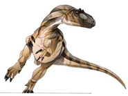 Life restoration as an Allosauroid