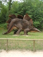 Stegosaurus from Parco Natura Viva