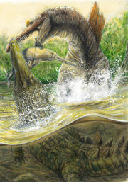 Stomatosuchus y spinosaurus pavelowsky