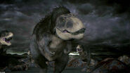 Albertosaurus as portrayed in March of the Dinosaurs
