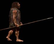 105328436 c0388712-neanderthal hunter illustration-spl