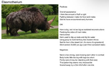 DinoDex ElasmotheriProfile