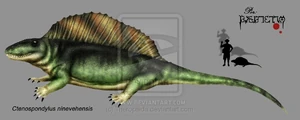 Ctenospondylus ninevehensis by Theropsida.jpg (53 KB) Ctenospondylus ninevehensis.