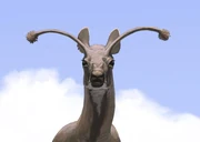 Sinclairomeryx paleoart by Joschua Knüppe