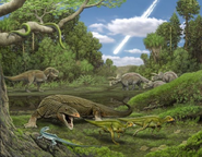 Reptiles that lived in the end of the Cretaceous