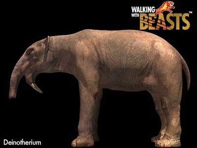 Deinotherium - The Terrible Beast - Facts and Information about the  prehistoric giant elephant