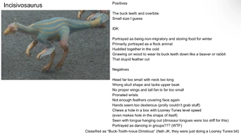 DinoDana IncisvioProfile