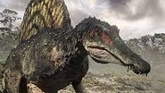 Spinosaurus represented in BBC's Planet Dinosaur