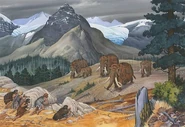 A831977 Prehistoric-men-hunting-mammoths.jpg (52 KB) A831977 Prehistoric-men-hunting-mammoths