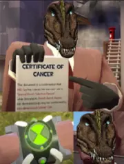 Oxalaia's certificate of cancer (slumber gaymes)