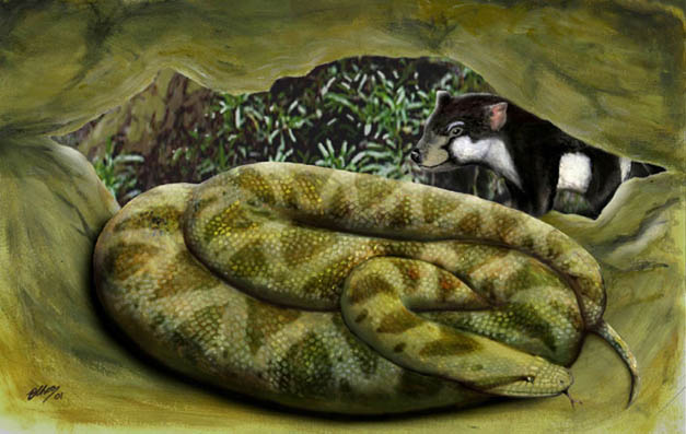 prehistoric python