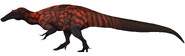 "Vectispinus" or The White Rock Spinosaurid illustration