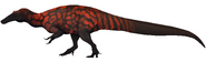 Vectispinus or The White Rock Spinosaurid illustration