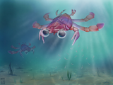 Art reconstruction of Callichimaera perplexa