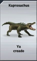 Kaprosuchus Dinopedia Fandom