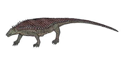 Longosuchus life restoration