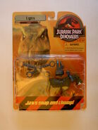 Lynx Action Figure from Jurassic Park: Dinosaurs Series 1 Toy Line.