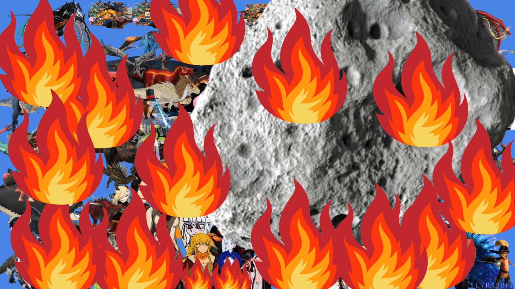 Seventh cluttered PFP