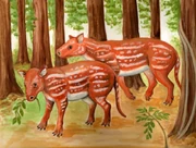 Life restoration of Cambaytherium thewissi
