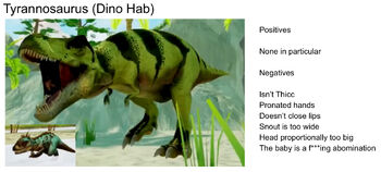 DinoHab TyrannoProfile