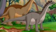 Amargasaurus in The Land Before Time series.