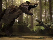 Tyrannosaurus as portrayed by Jurassic Fight Club