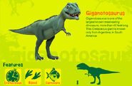 Laura Giganotosaurus from Dinosaur Train.