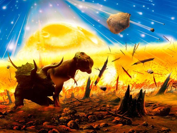 dinosaurs became extinct asteroid theory