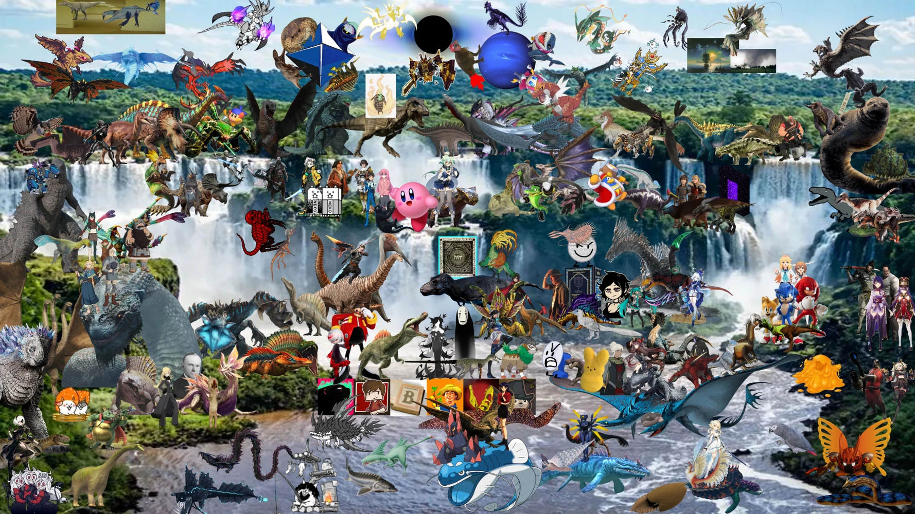 PFP at Izagusu Falls