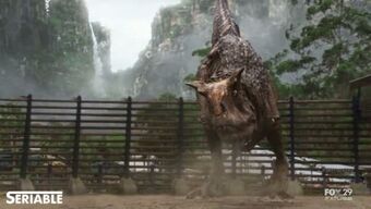 Carnotaurus Dinopedia Fandom - i got eaten by a dino roblox jurassic tycoon