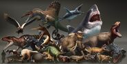 Dinosaurs vs beasts by arvalis daj7ing-fullview