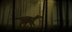 Iguanodon in the woods by Josh Johnson