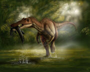 Baryonyx sp 1 by plioart-d4zz0va