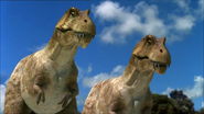 Albertosaurus as portrated in Prehistoric Park