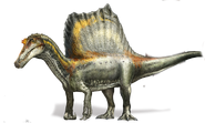 Outdated speculated knuckle walking Spinosaurus