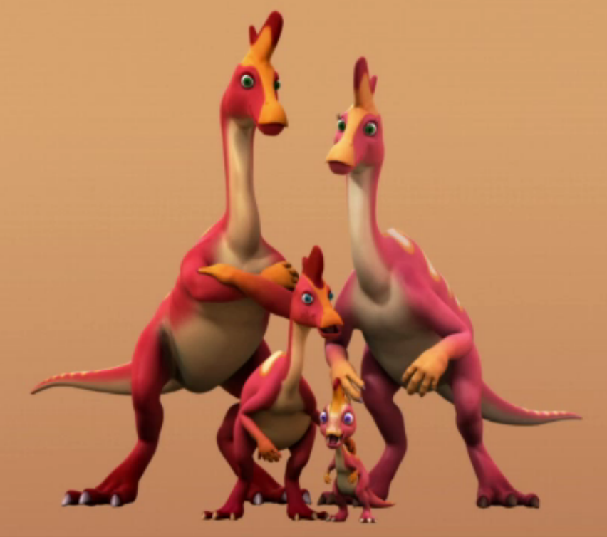 Семья Ламбеозавров 