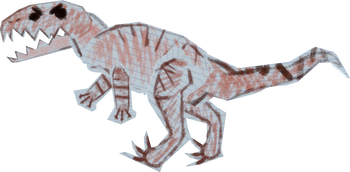 Paper Thin Acrocanthosaurus