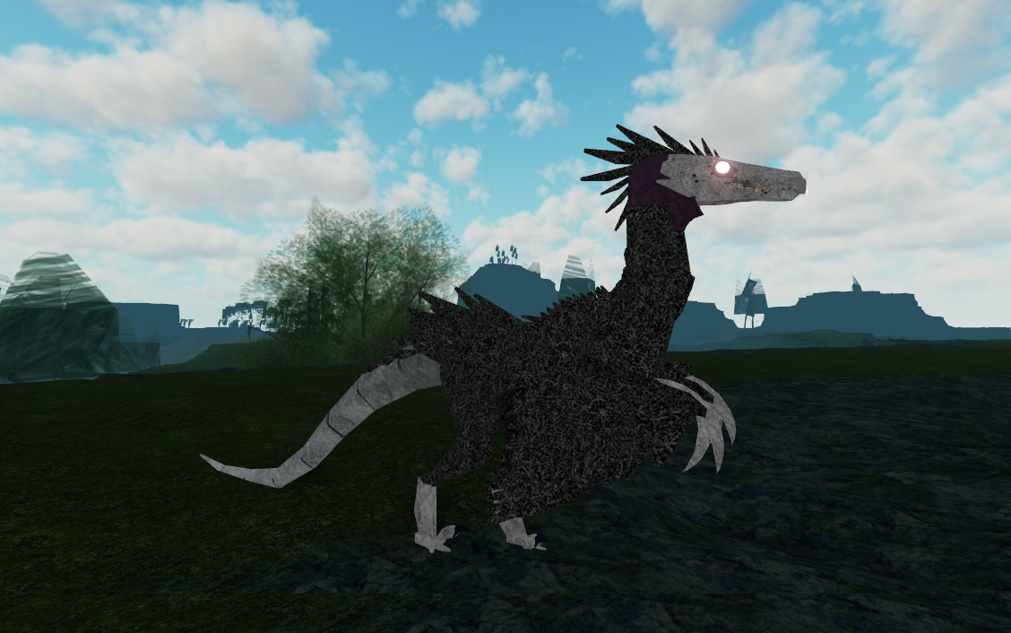 Black Death Velociraptor Official Ancient Earth Wiki Fandom - roblox ancient earth vitality codes