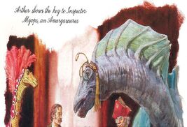 Myops, An Amargasaurus