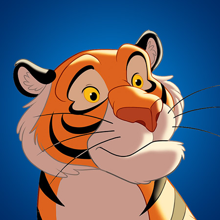 Rajah is Jasmine's pet tiger from Disney&ap...