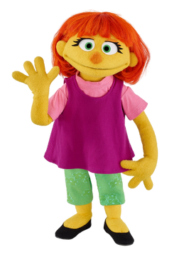 Julia doll sesame street top