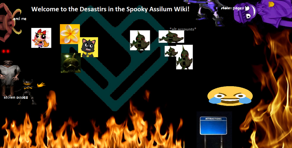 Disasters In The Spooky Asylum Offical Wiki Fandom - roblox disasters in the spooky hotel wiki