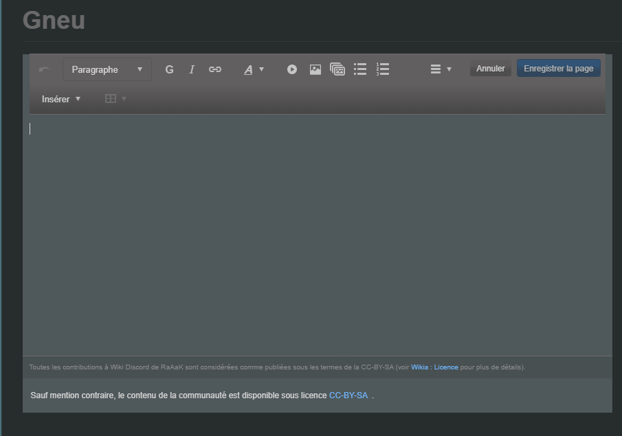 Tuto Creer Une Page Wiki Discord De Raaak Fandom